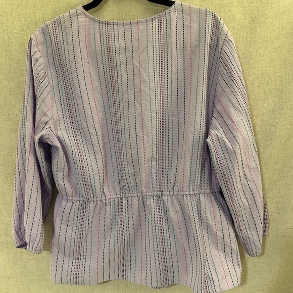 Time and Tru Wrap Blouse Size Extra Large - Picture 6 of 11